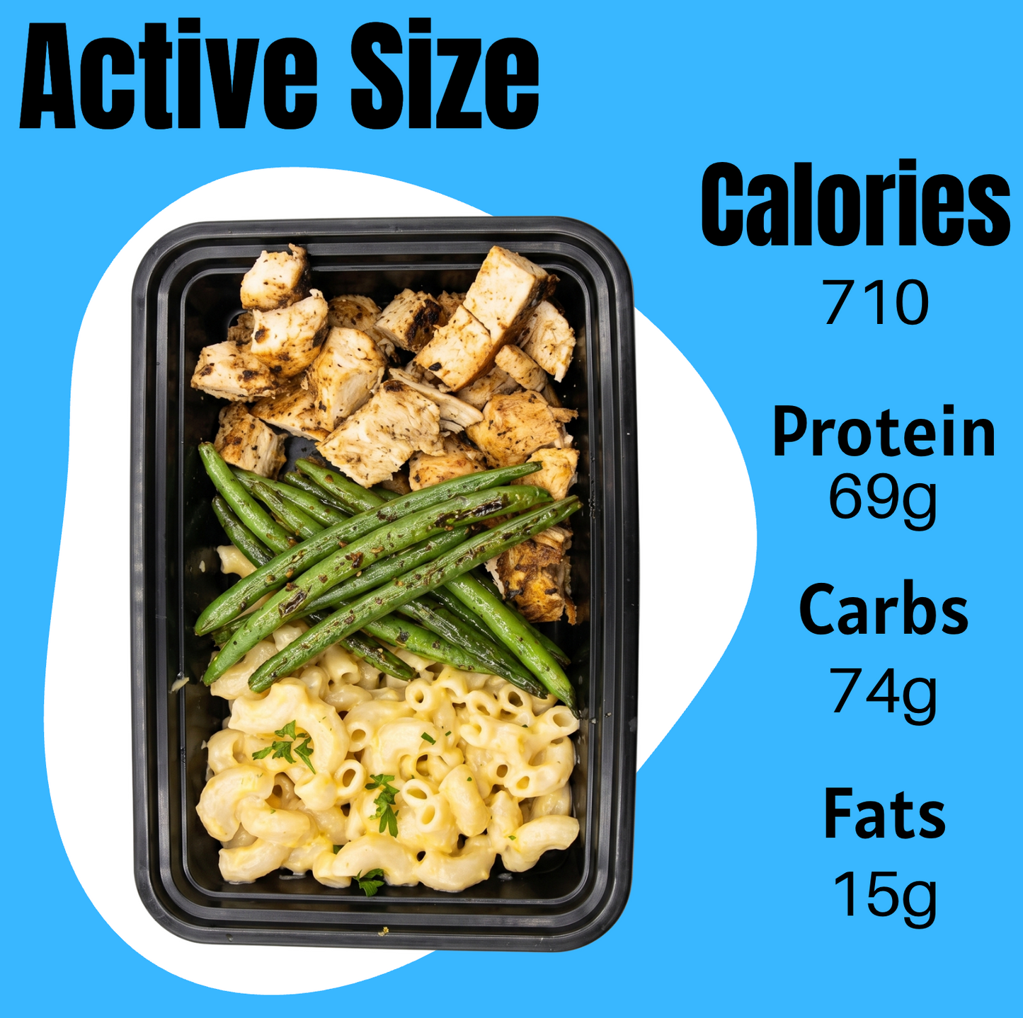 Buffalo Chicken Mac Active Size