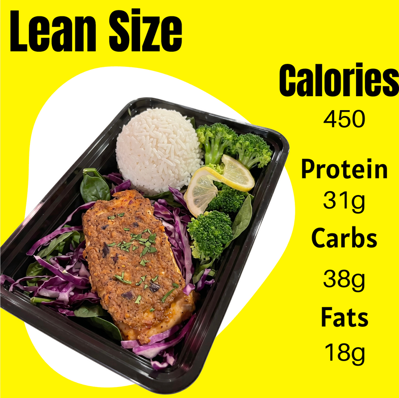 Honey Mustard Salmon Lean Size