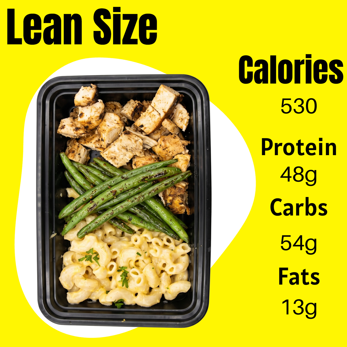 Buffalo Chicken Mac Lean Size