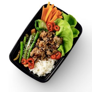 Thai Turkey Rice Plate