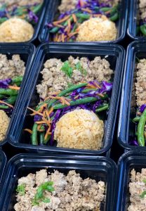 Sriracha Sesame Turkey w/ Apricot Sweet & Sour Sauce