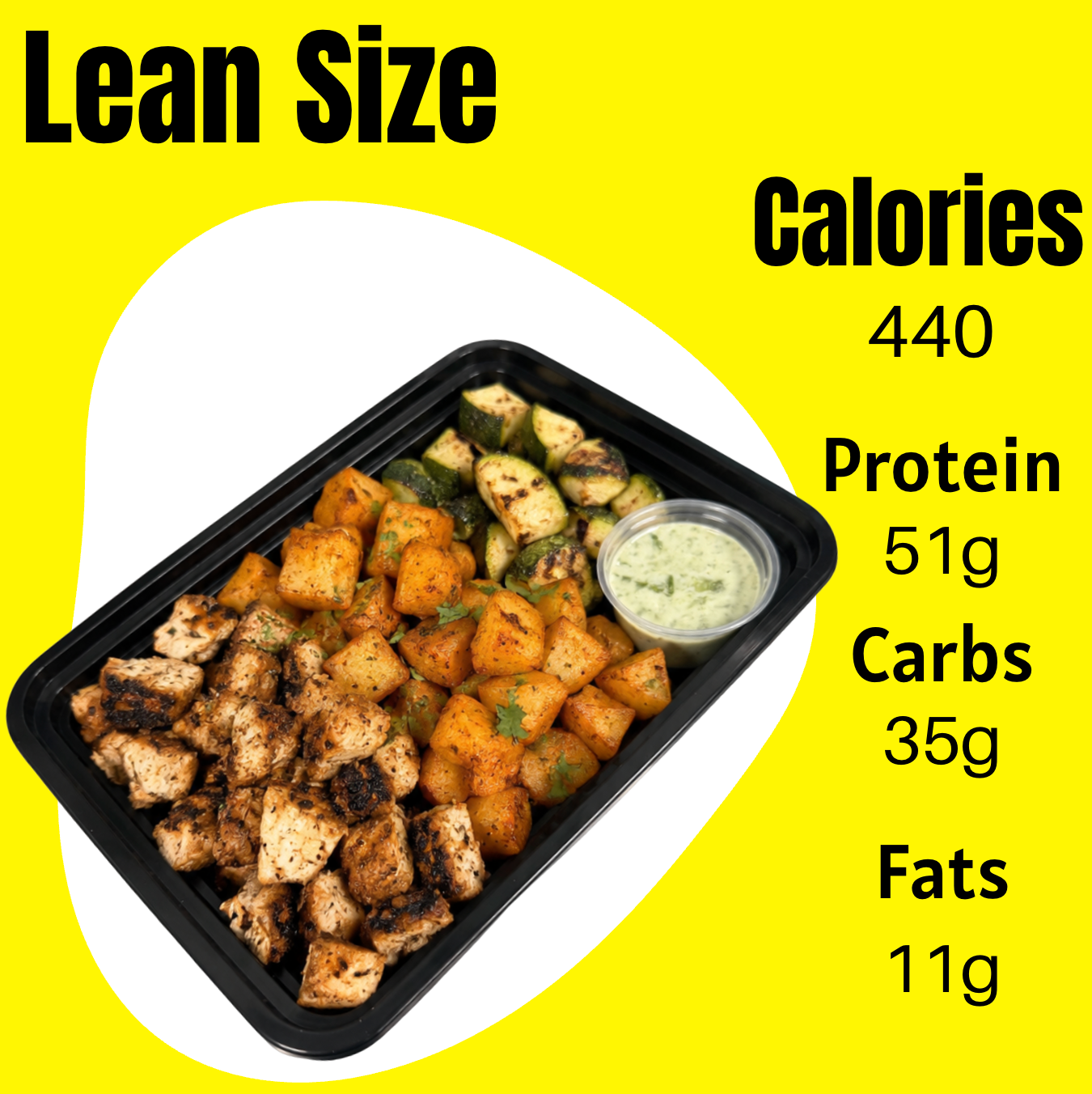 Pollo Asado Chicken w/ Jalapeno Crema Lean Size
