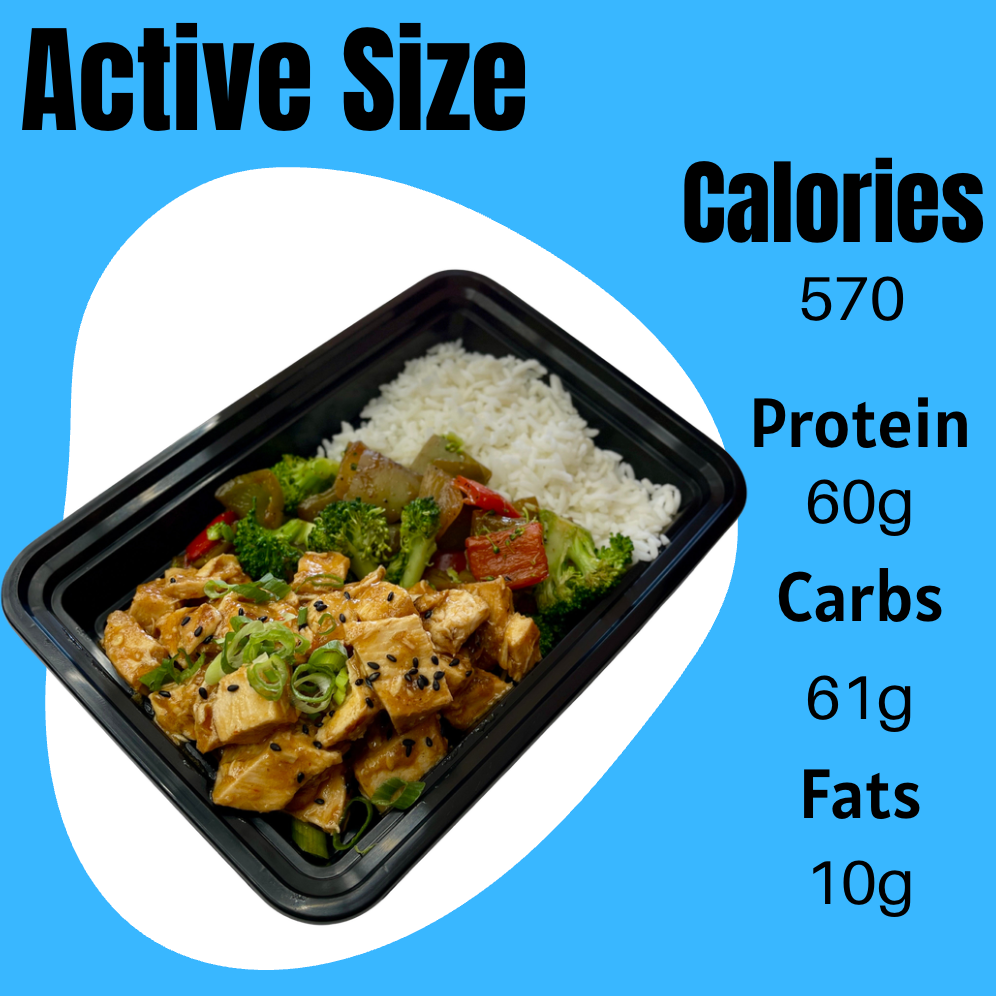 Kung Pao Chicken Active Size