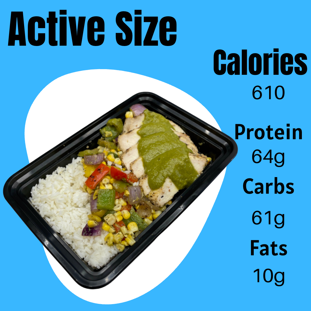 Poblano Cream Chicken Active Size