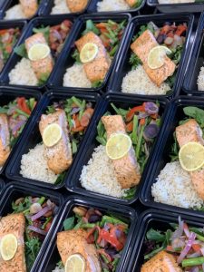 Salmon & Mixed Veggies