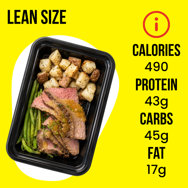 Apricot Glazed Steak & Potatoes - Lean Size