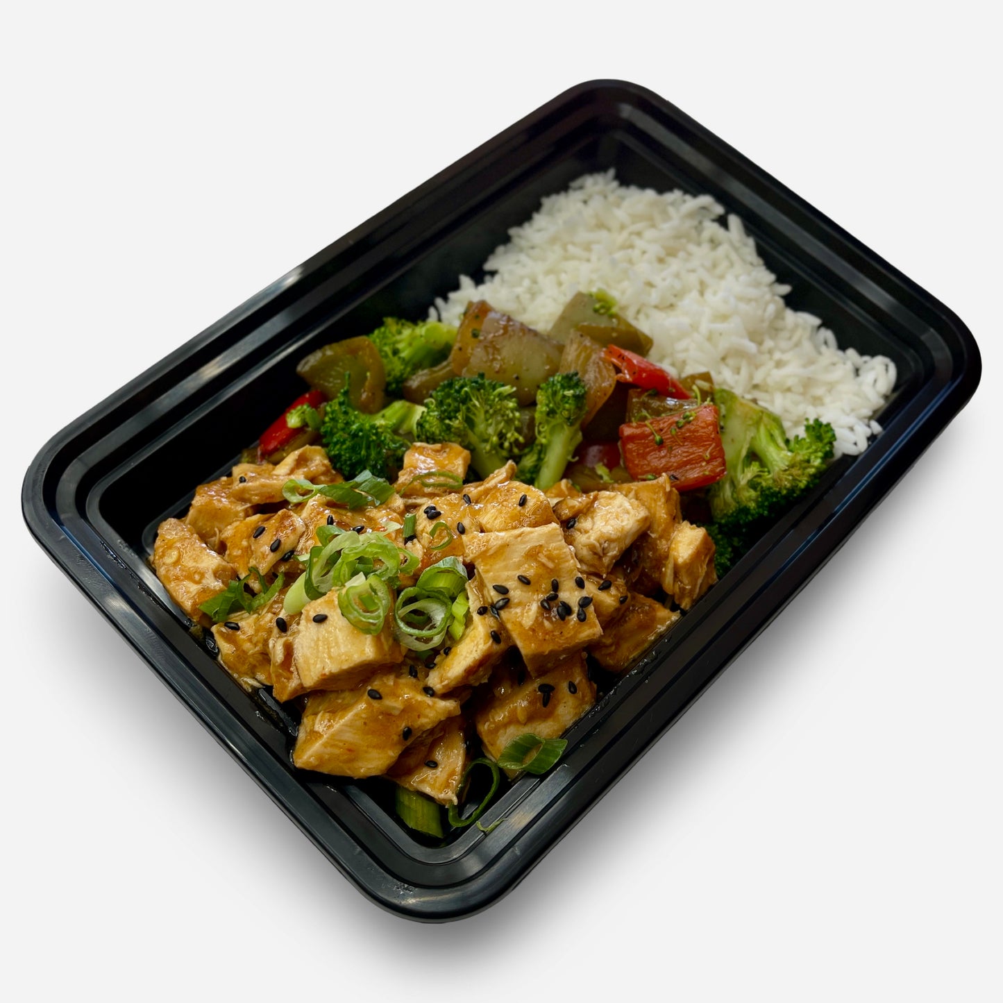 Kung Pao Chicken, Rice & Veggies