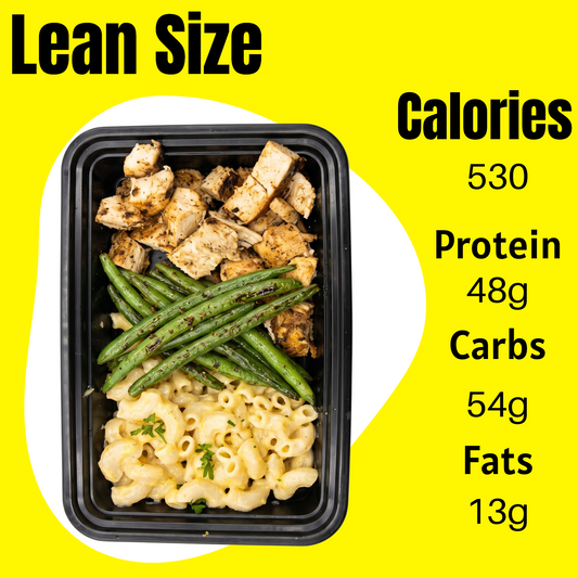 Buffalo Chicken Mac Lean Size