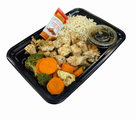Sriracha Teriyaki Chicken Plate