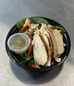 Spinach & Strawberry Salad