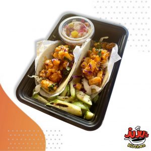 Mango Jicama Shrimp Tacos