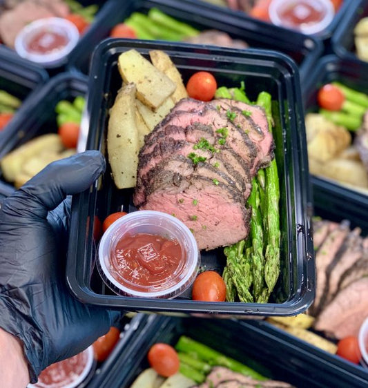 Espresso Rub Tri-Tip Steak & Potatoes