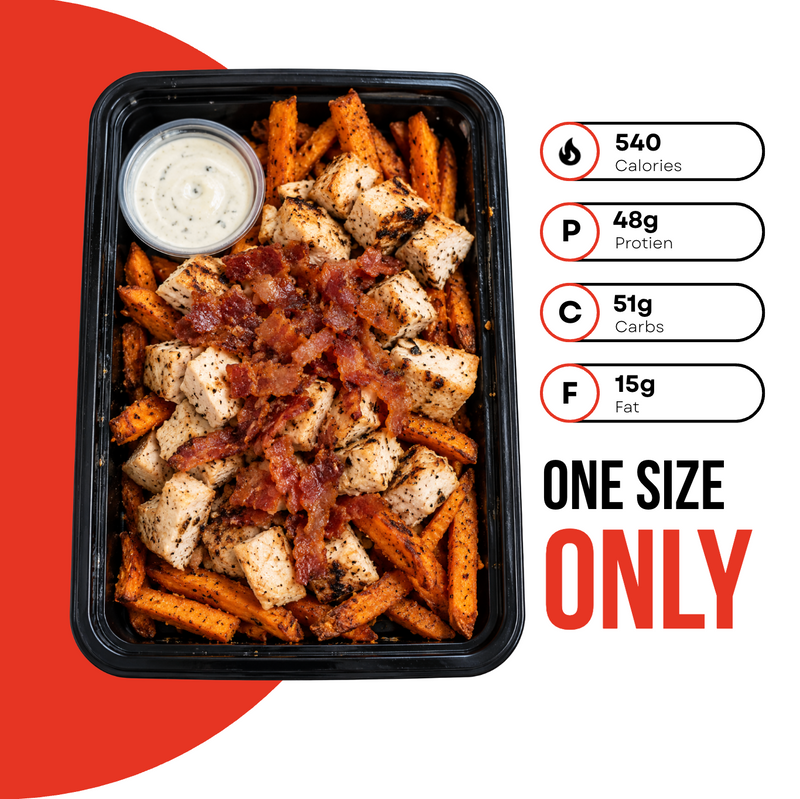 Chicken Bacon Ranch Juju Fries