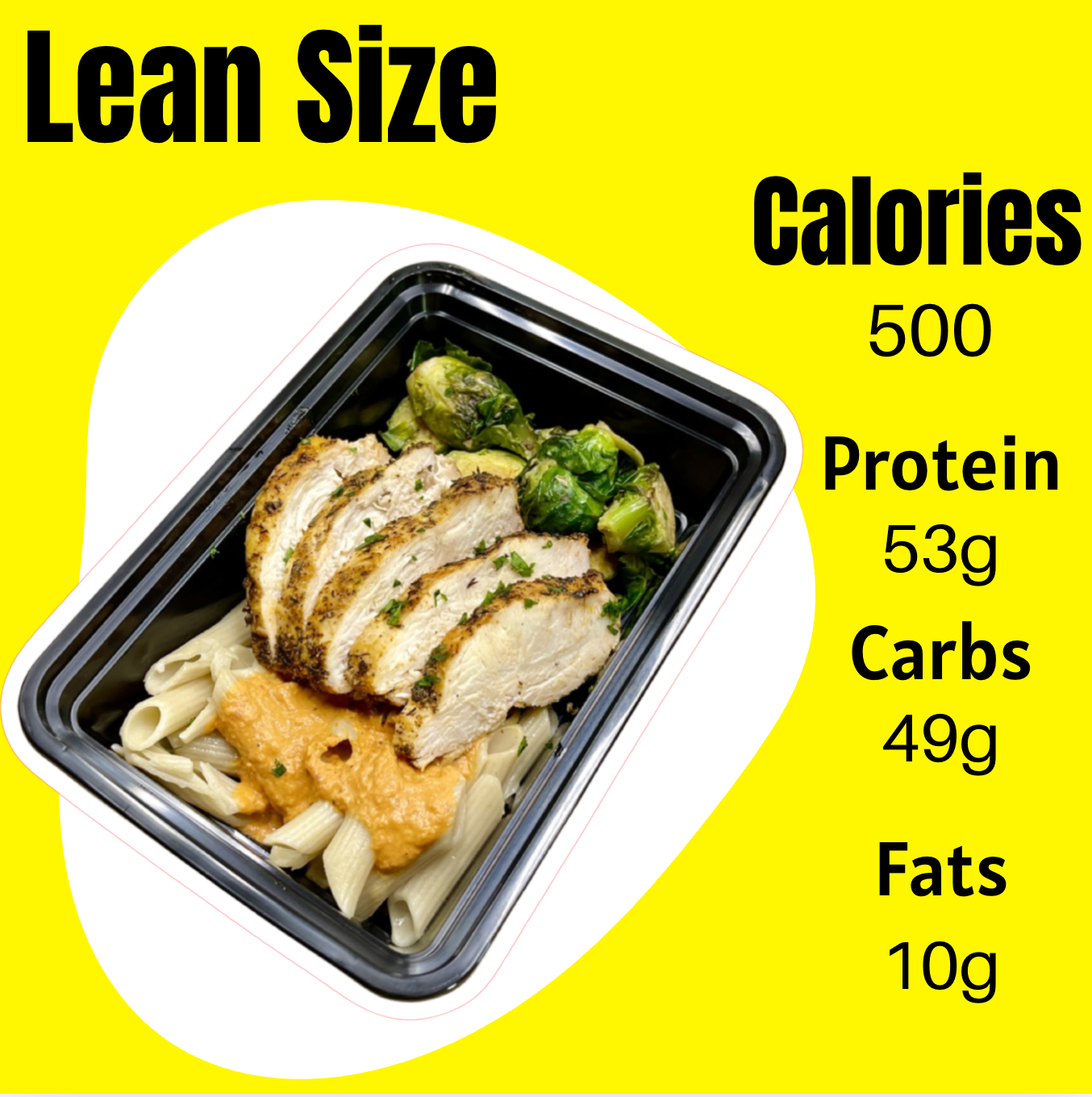 Tuscan Chicken w/ Cajun Cream Pasta Lean Size