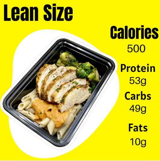 Tuscan Chicken w/ Cajun Cream Pasta Lean Size