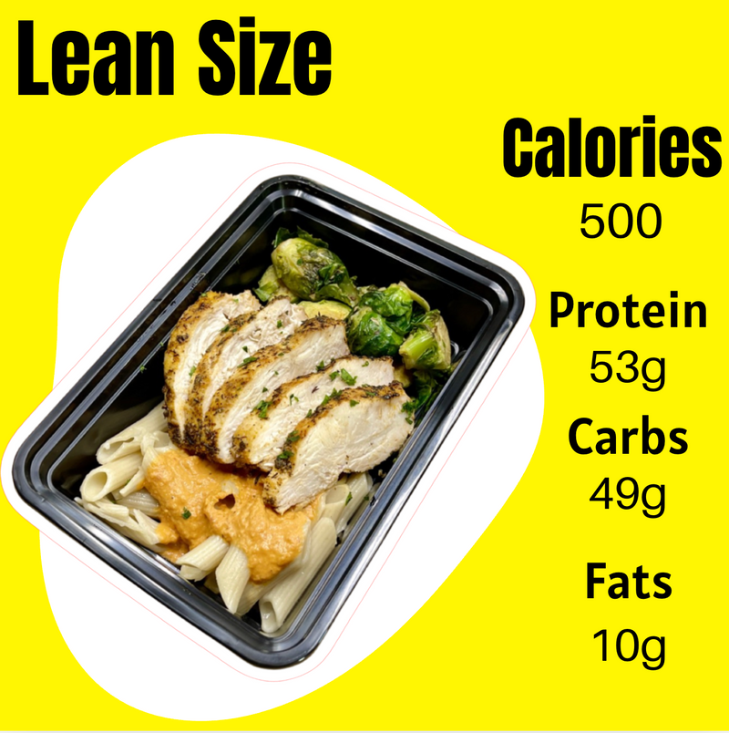 Tuscan Chicken w/ Cajun Cream Pasta Lean Size
