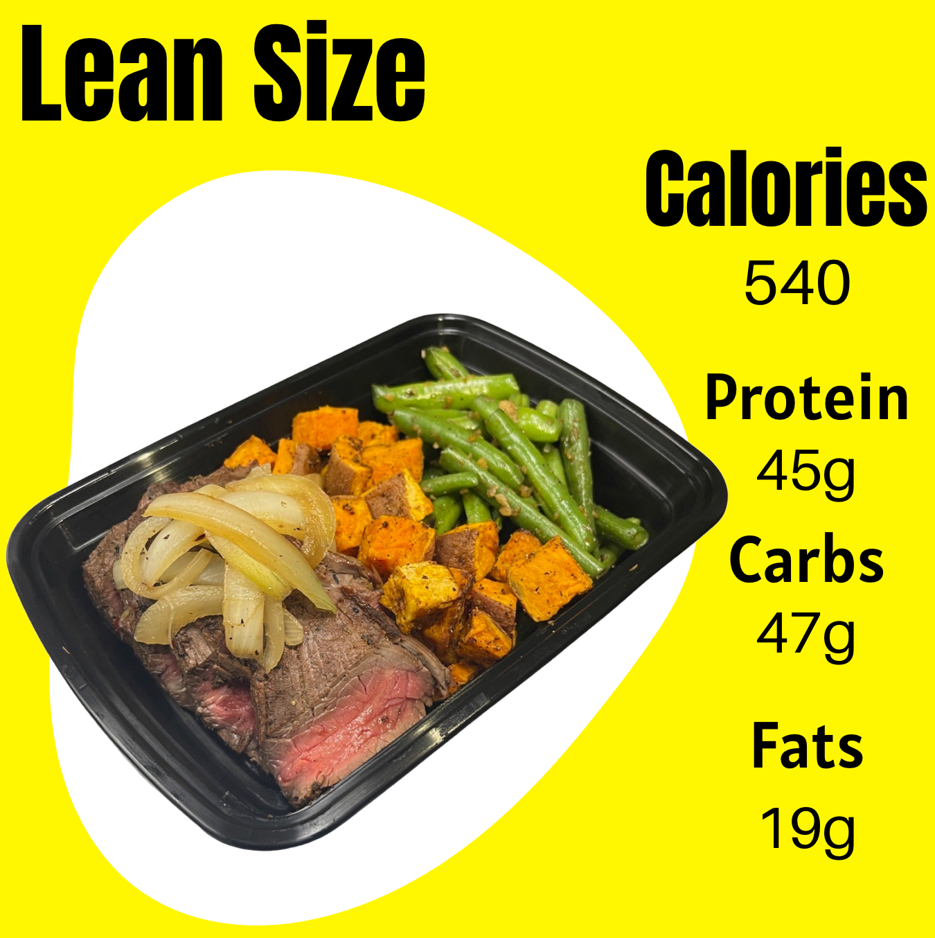 Juju's Specialty Flank Steak & Yams LEAN SIZE