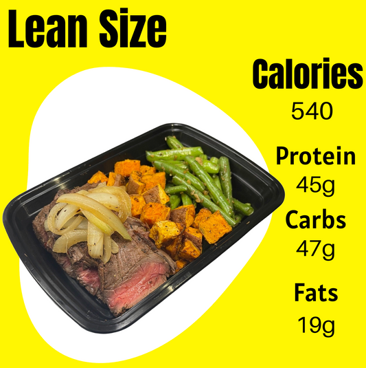 Juju's Specialty Flank Steak & Yams LEAN SIZE