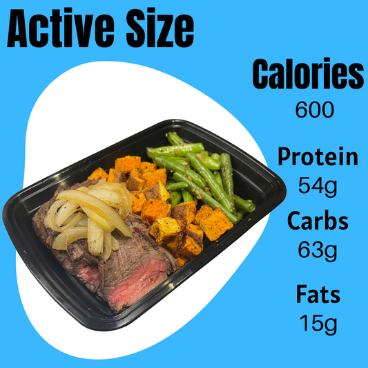 Juju's Specialty Flank Steak & Yams ACTIVE SIZE