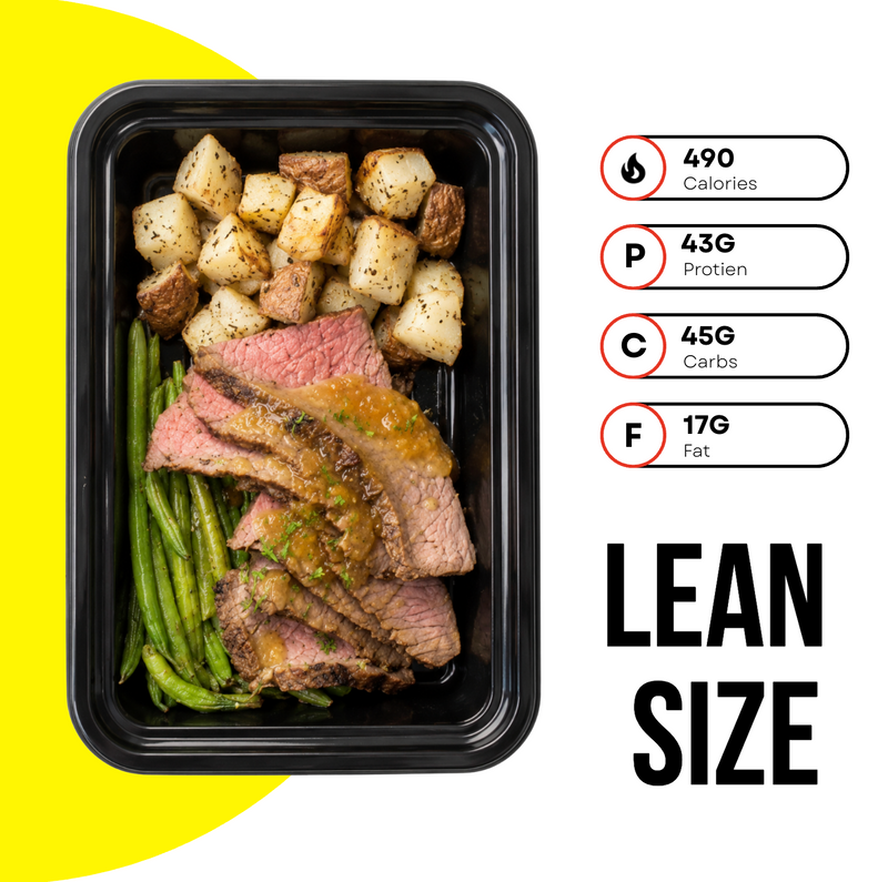 Apricot Glazed Steak & Potatoes - Lean Size