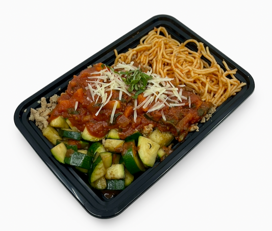 Turkey Bolognese w/ Protein Pasta