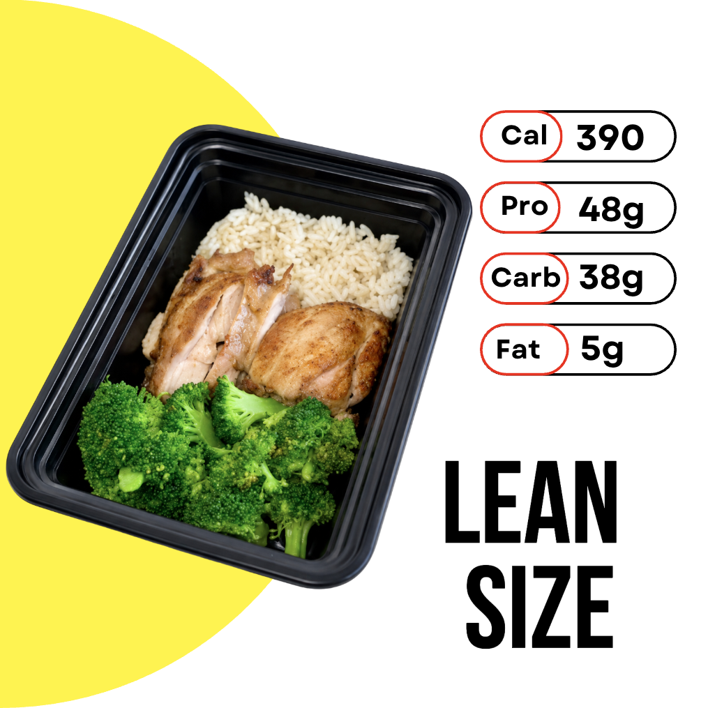The Basics Chicken, Rice & Veggies LEAN SIZE