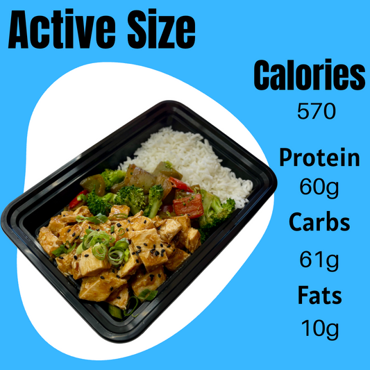 Kung Pao Chicken Active Size
