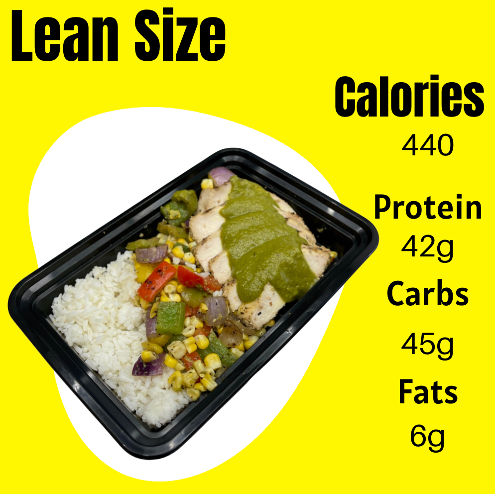 Poblano Cream Chicken Lean Size