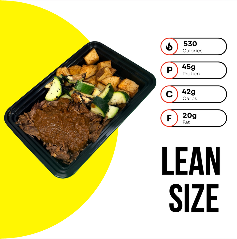 Braised Beef Ranchero Lean Size