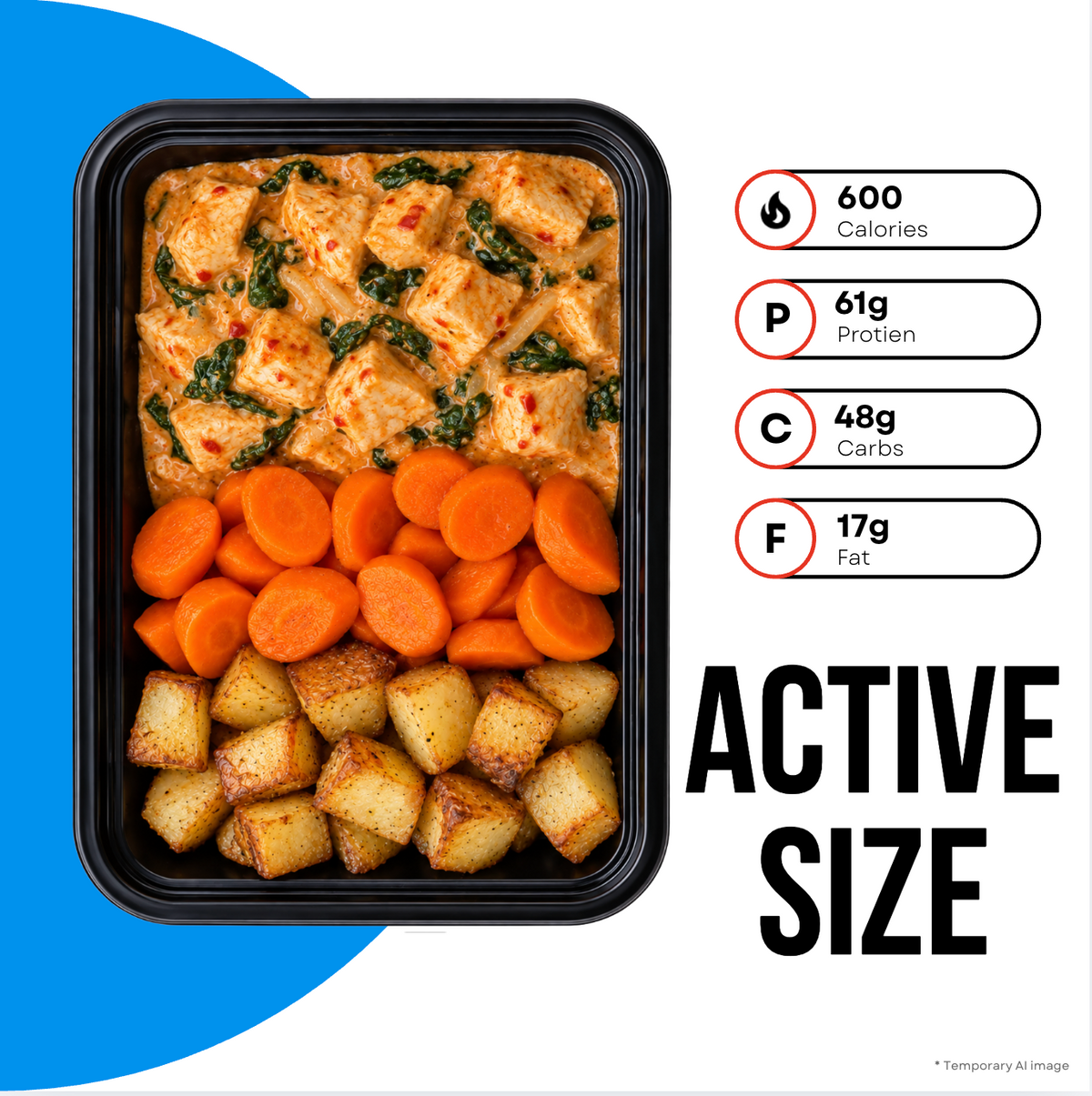 Red Curry Coconut Lime Chicken Active Size