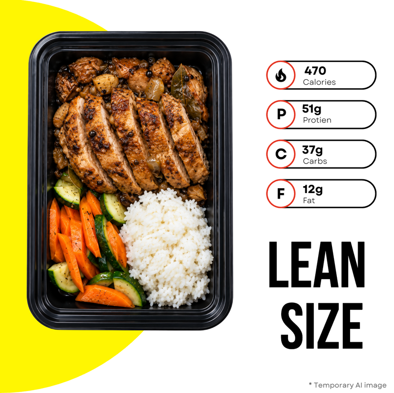 Grilled Chicken Adobo Lean Size
